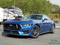 Atlas Blue Metallic 2024 Ford Mustang GT Premium Fastback