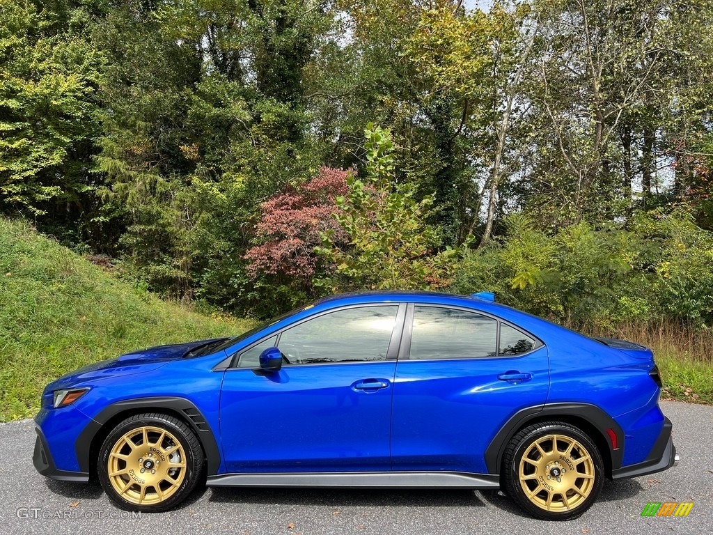 WR Blue Pearl 2022 Subaru WRX Standard WRX Model Exterior Photo #146683205
