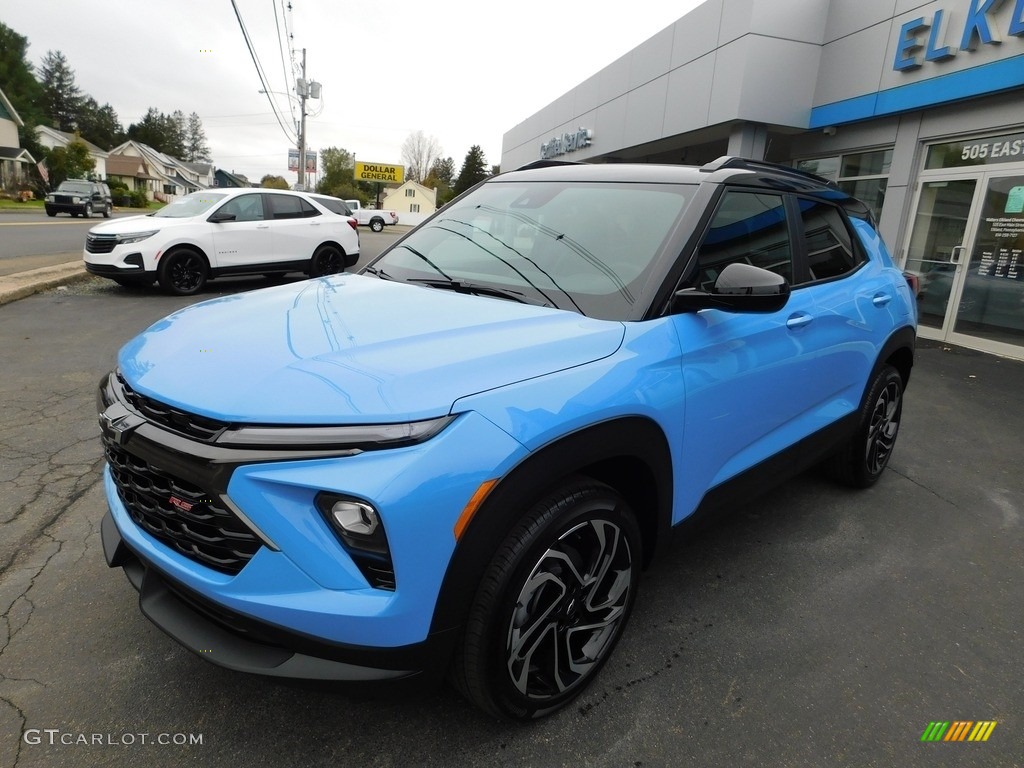 Fountain Blue 2024 Chevrolet TrailBlazer RS Exterior Photo #146683295