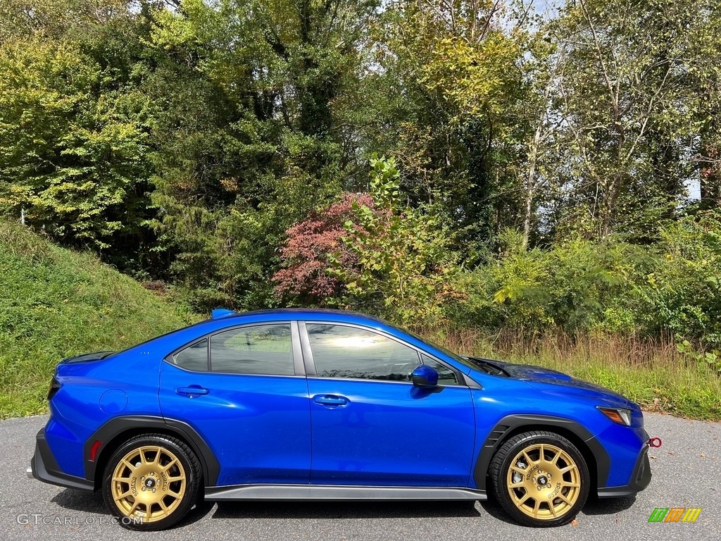 WR Blue Pearl 2022 Subaru WRX Standard WRX Model Exterior Photo #146683324