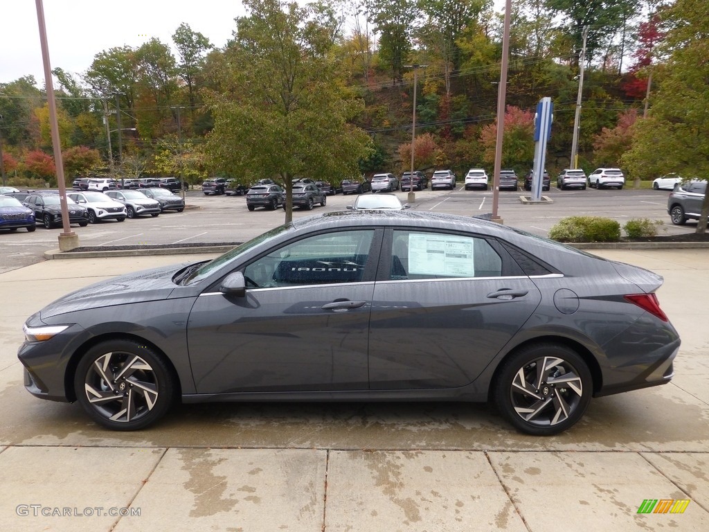 2024 Elantra SEL - Ecotronic Gray / Black photo #6