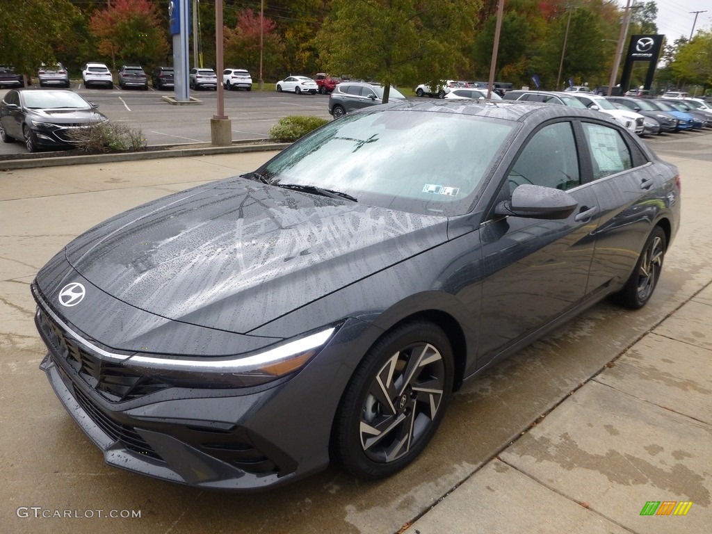 2024 Elantra SEL - Ecotronic Gray / Black photo #7