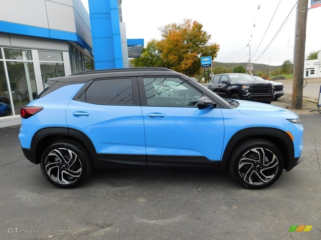 Fountain Blue 2024 Chevrolet TrailBlazer RS Exterior Photo #146683373