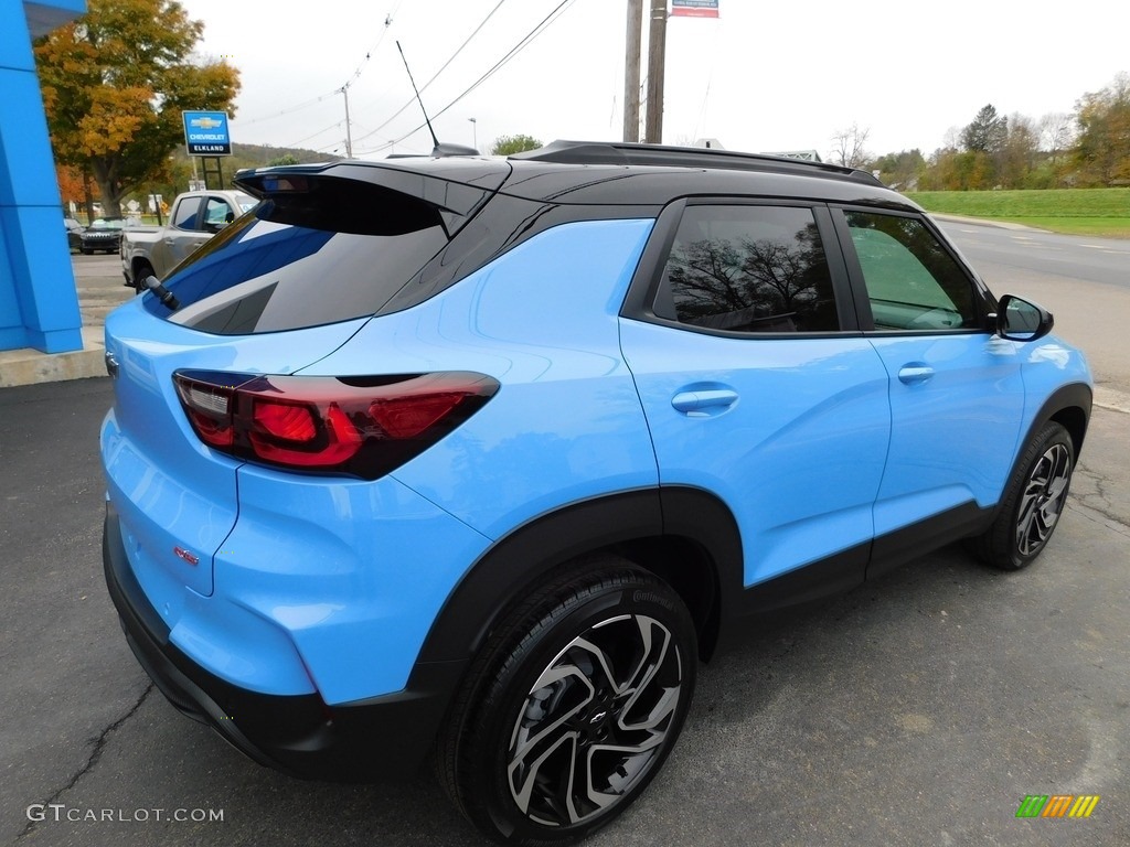 Fountain Blue 2024 Chevrolet TrailBlazer RS Exterior Photo #146683388