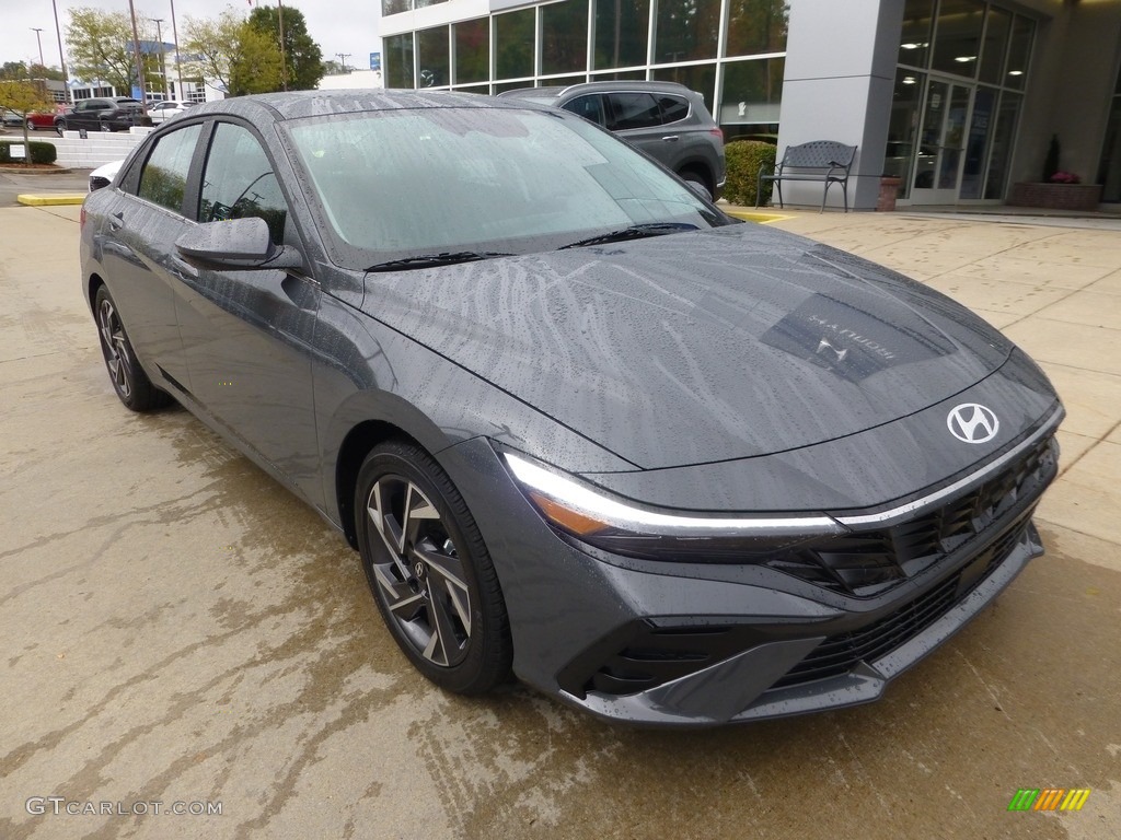 2024 Elantra SEL - Ecotronic Gray / Black photo #9
