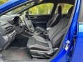 Carbon Black Interior Photo for 2022 Subaru WRX #146683478