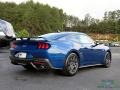 Atlas Blue Metallic 2024 Ford Mustang GT Premium Fastback Exterior