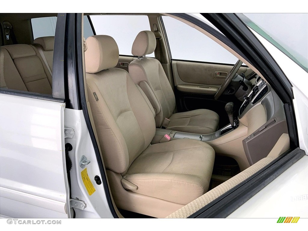 Ivory Beige Interior 2006 Toyota Highlander Hybrid Limited Photo #146683637