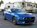 Atlas Blue Metallic 2024 Ford Mustang GT Premium Fastback Exterior