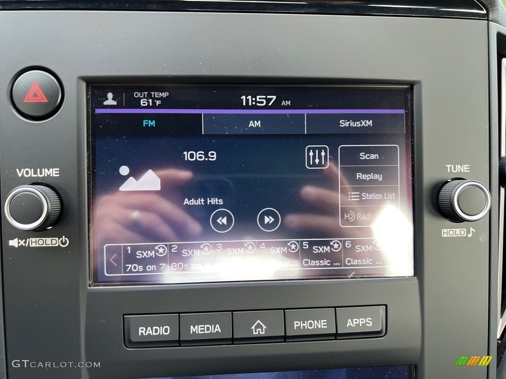 2022 Subaru WRX Standard WRX Model Audio System Photos