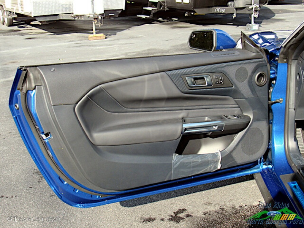 2024 Ford Mustang GT Premium Fastback Black Onyx Door Panel Photo #146683694