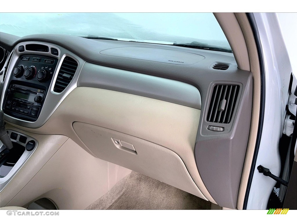 2006 Highlander Hybrid Limited - Super White / Ivory Beige photo #16