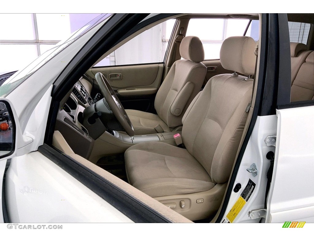 2006 Highlander Hybrid Limited - Super White / Ivory Beige photo #18
