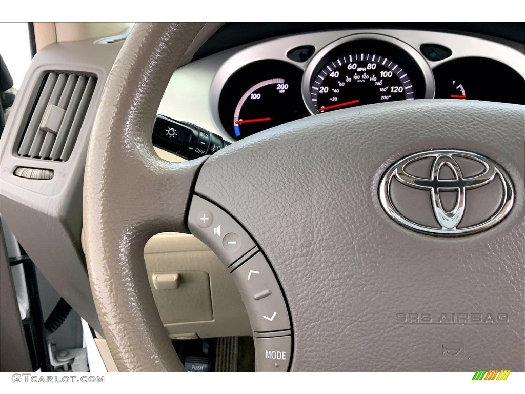 2006 Highlander Hybrid Limited - Super White / Ivory Beige photo #21