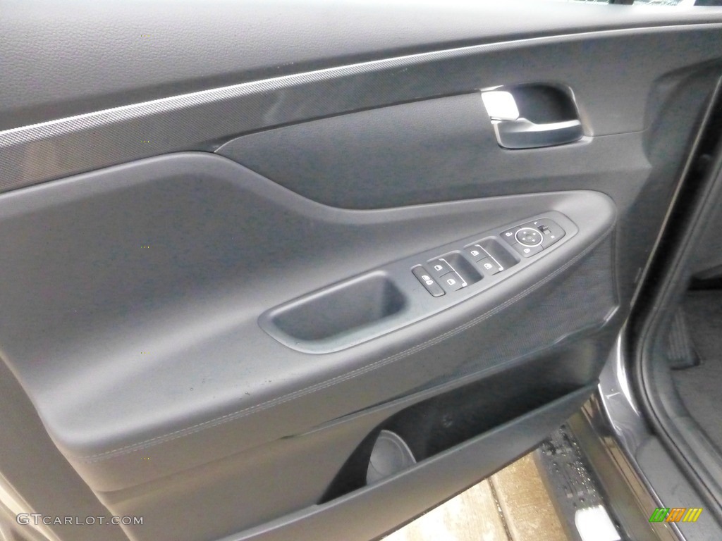2023 Hyundai Santa Fe XRT Black Door Panel Photo #146684144