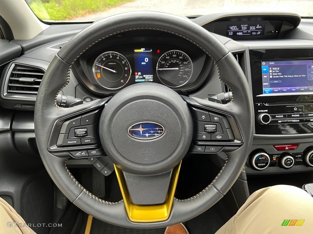 2023 Crosstrek Sport - Crystal White Pearl / Gray photo #17