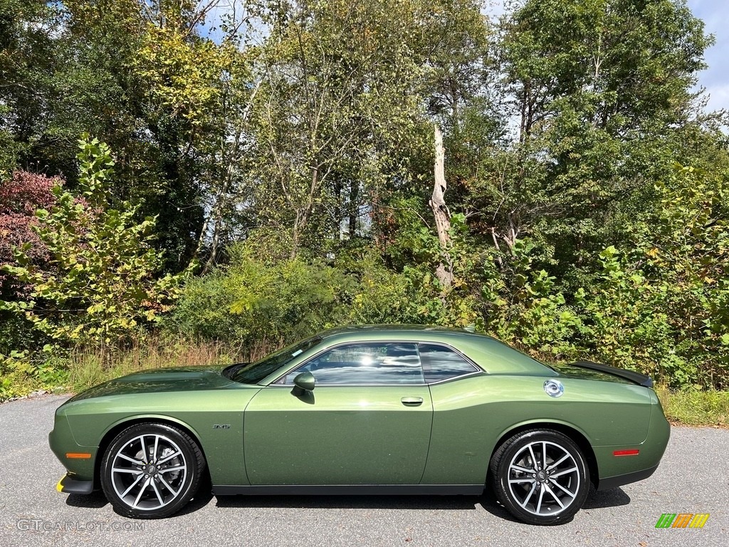 F8 Green 2023 Dodge Challenger R/T Plus Exterior Photo #146684639