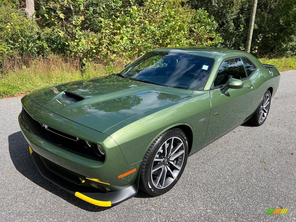 F8 Green 2023 Dodge Challenger R/T Plus Exterior Photo #146684648