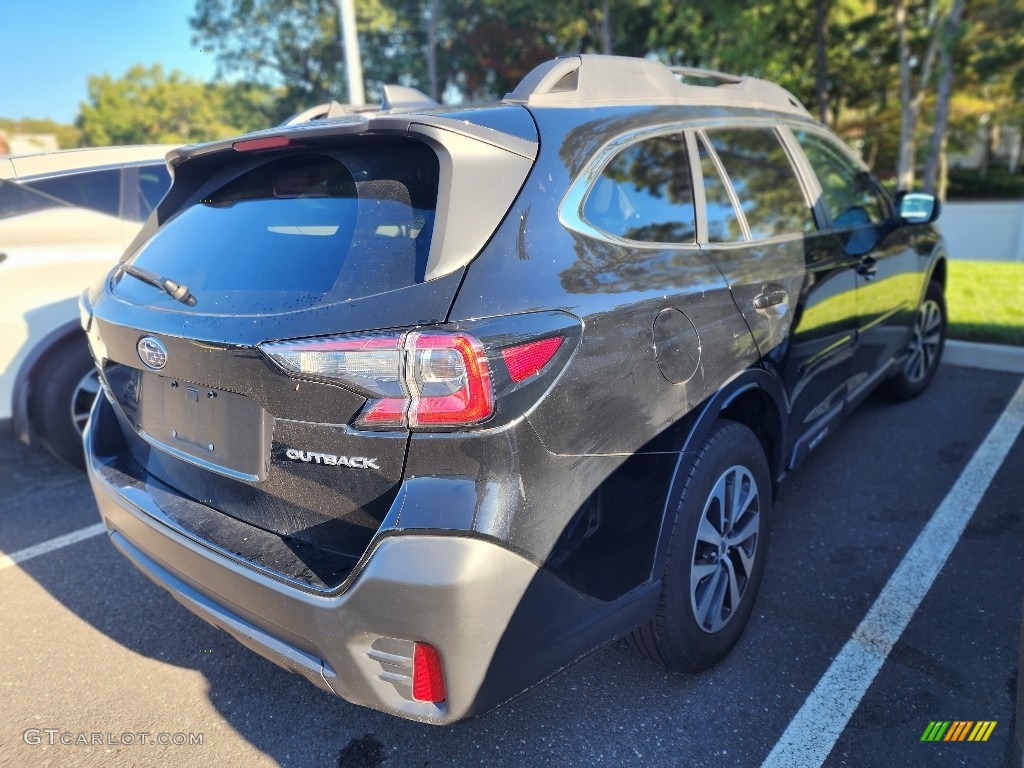 2021 Outback 2.5i Premium - Crystal Black Silica / Gray photo #3