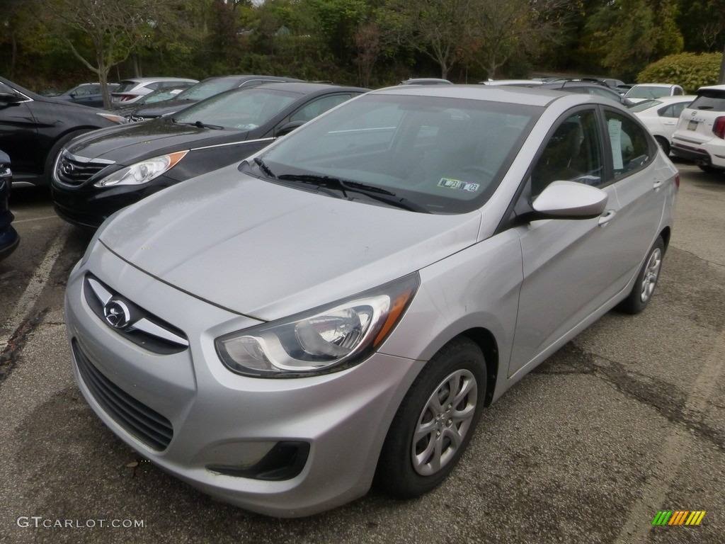 2013 Accent GLS 4 Door - Ironman Silver / Gray photo #1