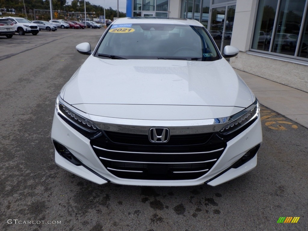 2021 Accord Touring - Platinum White Pearl / Black photo #5