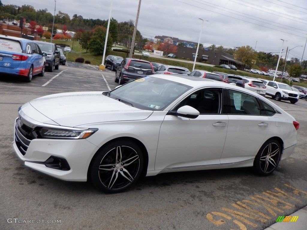 Platinum White Pearl 2021 Honda Accord Touring Exterior Photo #146685663