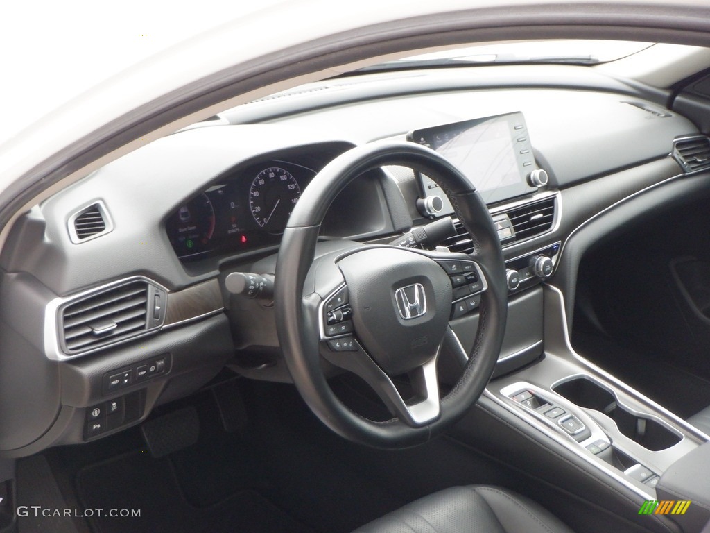 2021 Accord Touring - Platinum White Pearl / Black photo #12