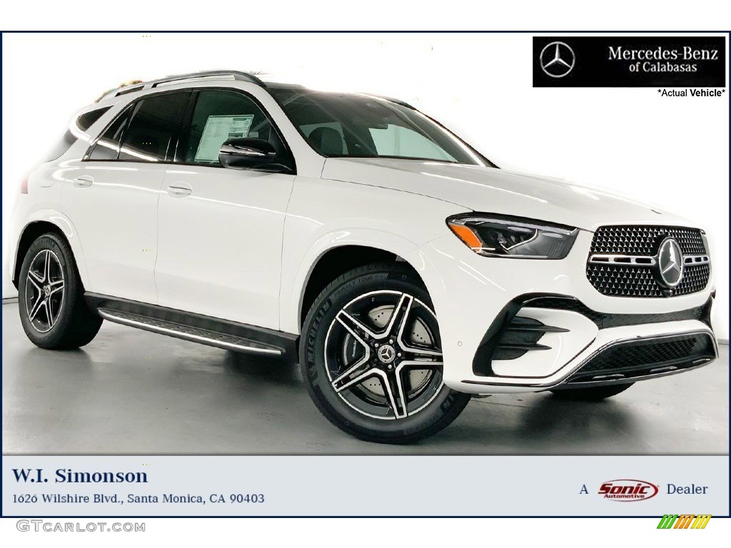 Polar White Mercedes-Benz GLE