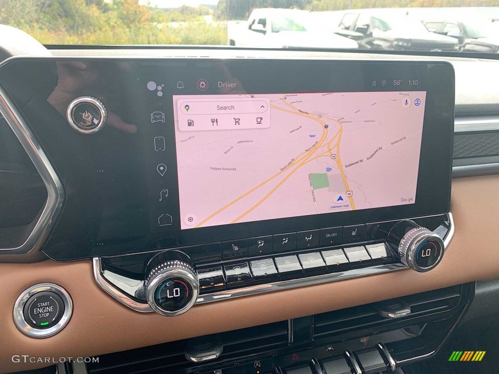 2023 GMC Canyon AT4 Crew Cab 4x4 Controls Photo #146685981