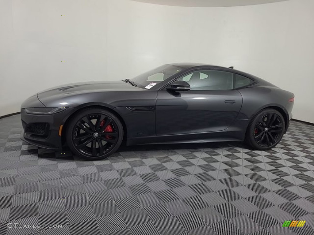 Carpathian Gray Metallic 2024 Jaguar F-TYPE P450 75 AWD Coupe Exterior Photo #146686125