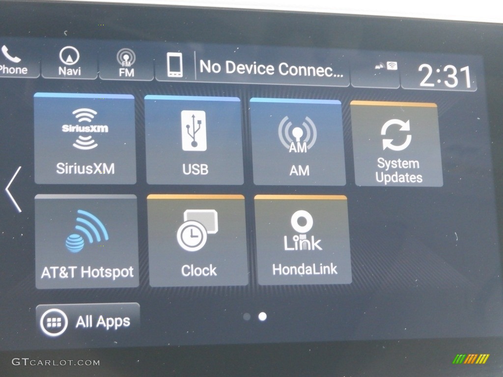 2021 Accord Touring - Platinum White Pearl / Black photo #25