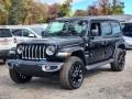2023 Black Jeep Wrangler Unlimited Sahara 4XE Hybrid #146685377