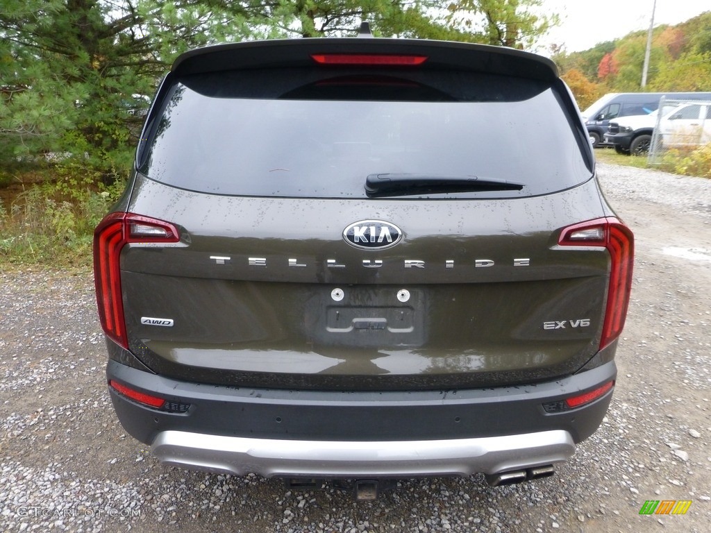 2020 Telluride EX AWD - Dark Moss / Black photo #3