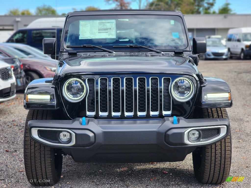 2023 Wrangler Unlimited Sahara 4XE Hybrid - Black / Black photo #2