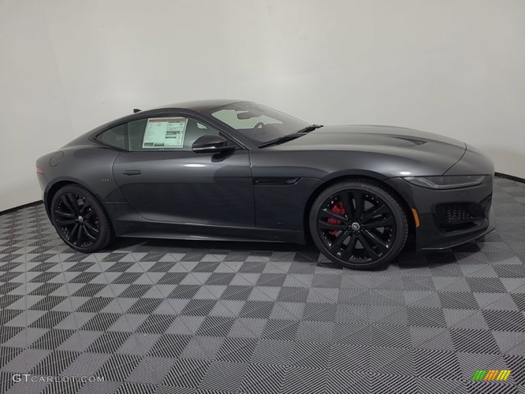 2024 F-TYPE P450 75 AWD Coupe - Carpathian Gray Metallic / Ebony photo #11