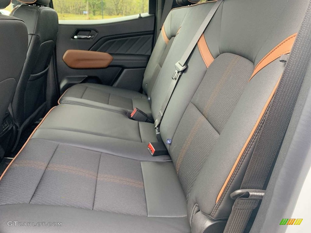 Jet Black/Timber Interior 2023 GMC Canyon AT4 Crew Cab 4x4 Photo #146686245