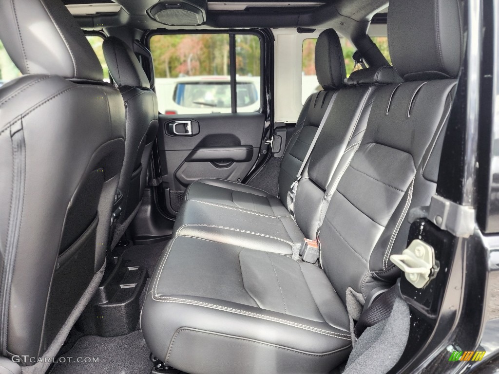 2023 Jeep Wrangler Unlimited Sahara 4XE Hybrid Rear Seat Photo #146686257