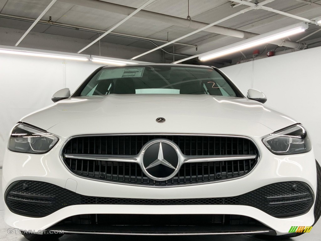 2023 C 300 Sedan - Polar White / Black photo #8