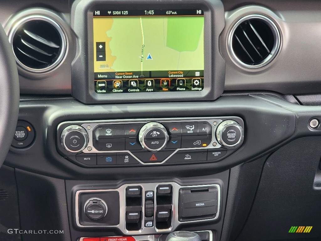 2023 Jeep Wrangler Unlimited Rubicon 4XE Hybrid Controls Photo #146686692
