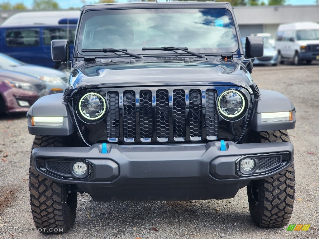 2023 Wrangler Unlimited Willys 4XE Hybrid - Black / Black photo #2
