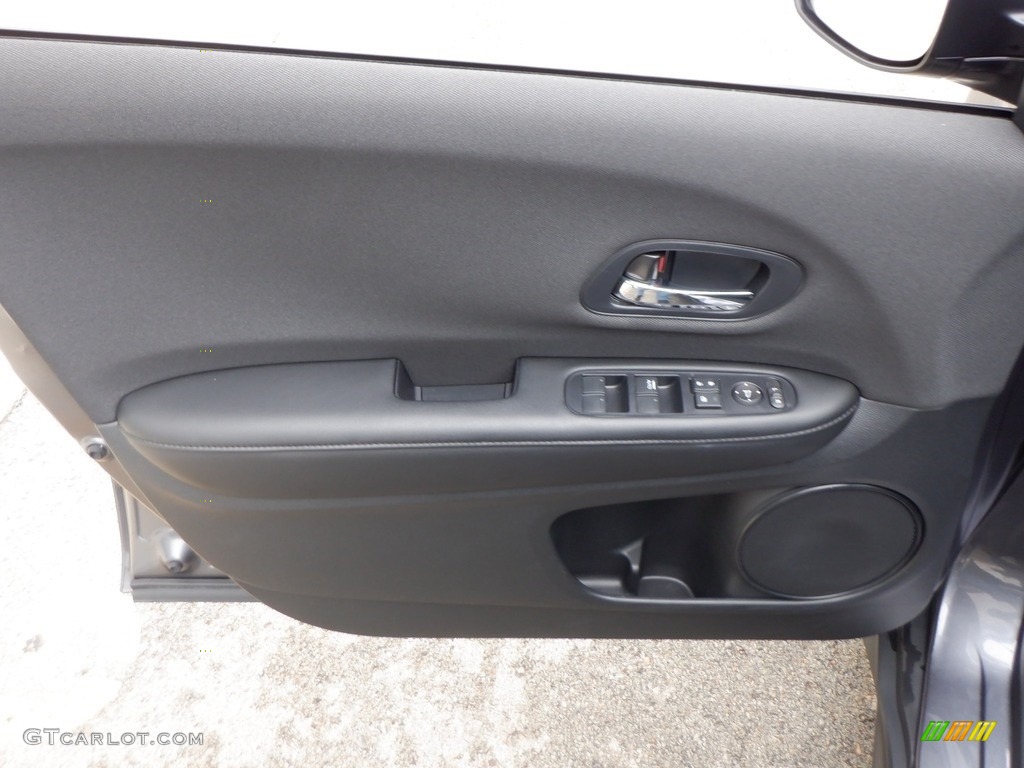 2021 HR-V LX AWD - Modern Steel Metallic / Black photo #12