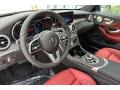  2023 C 300 Coupe Cranberry Red Interior