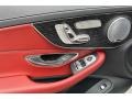 2023 Mercedes-Benz C Cranberry Red Interior Door Panel Photo