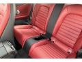 2023 Mercedes-Benz C Cranberry Red Interior Rear Seat Photo
