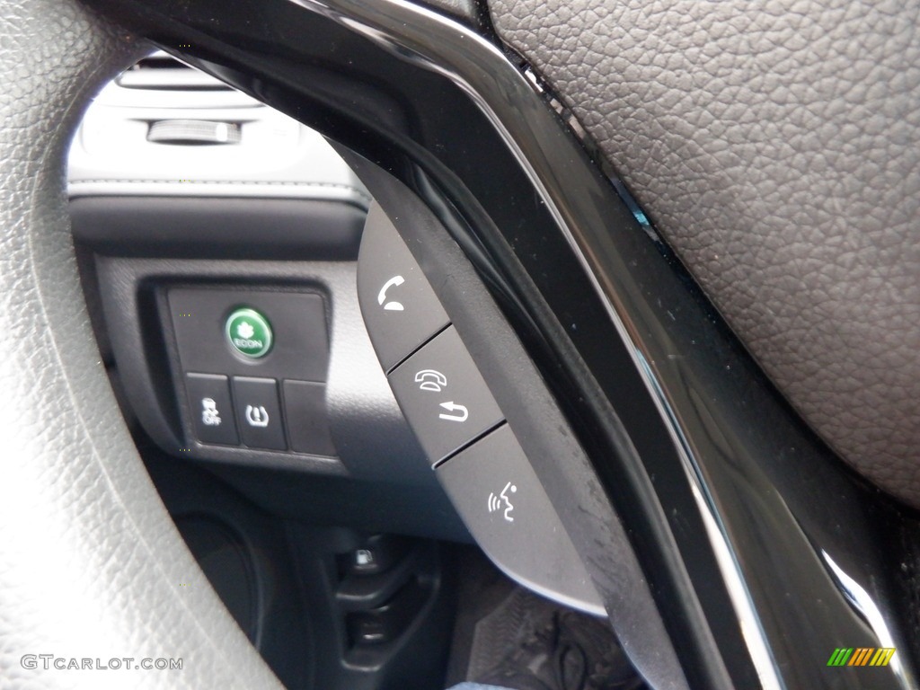 2021 Honda HR-V LX AWD Black Steering Wheel Photo #146687040