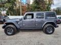 2023 Granite Crystal Metallic Jeep Wrangler Unlimited Rubicon 4XE Hybrid  photo #3
