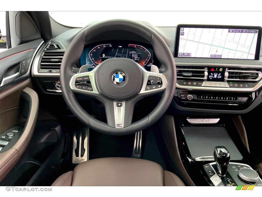2023 BMW X4 xDrive30i Mocha Dashboard Photo #146687430