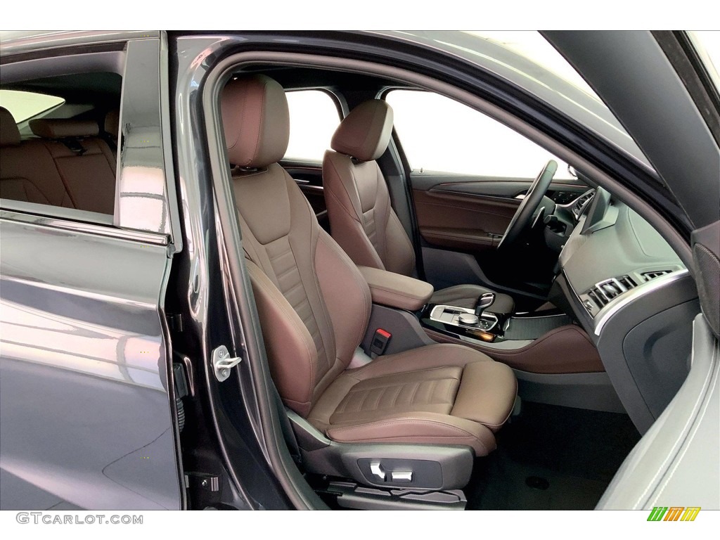 Mocha Interior 2023 BMW X4 xDrive30i Photo #146687482