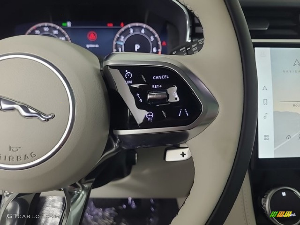 2024 Jaguar F-PACE P250 R-Dynamic S Lt Oyster/Ebony Steering Wheel Photo #146687562