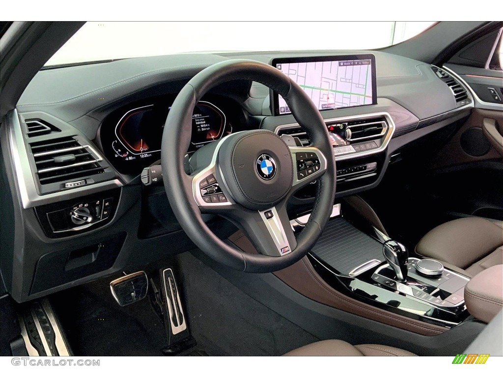 2023 BMW X4 xDrive30i Mocha Dashboard Photo #146687682
